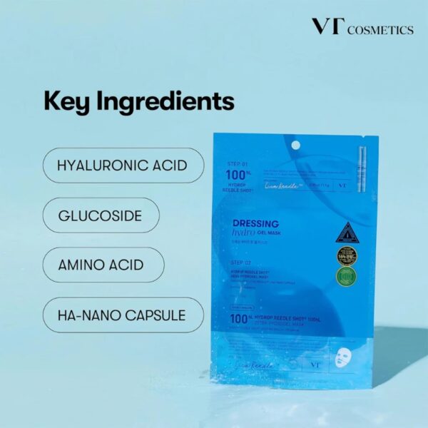 VT Hydrop Reedle Shot 100 2Step Hydrogel Mask Set [5 Masks] - Image 2