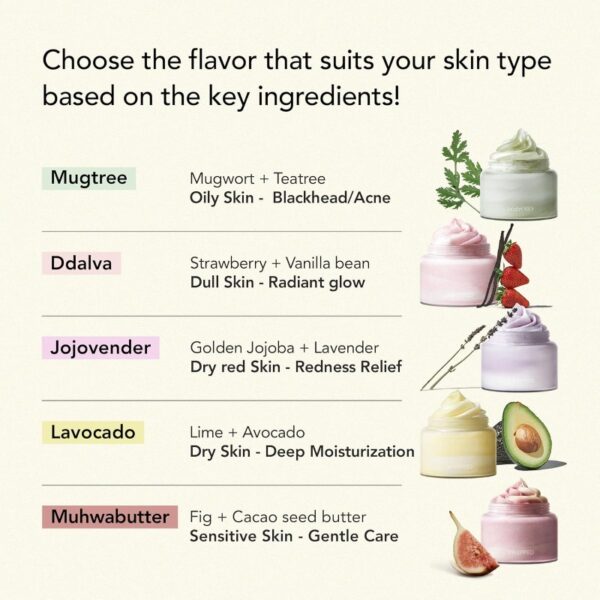 Whipped Muhwabutter Vegan Pack Cleanser 130g Set (+pore brush) - Image 6