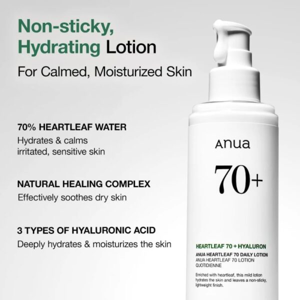 Anua Heartleaft 70 Daily Lotion 200ml - Image 2