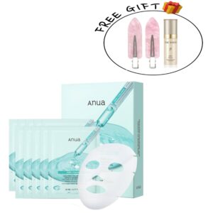 Anua PDRN Hyaluronic Acid Capsule 100 Serum Mask Sheet [#10 masks](+hairpin 2p +The whoo bichup youth serum)