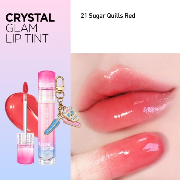 CLIO Crystal Glam Tint [#21 Sugar Quills Red] - Image 2