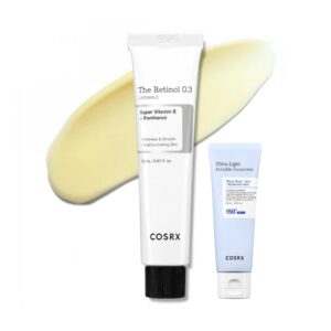 Cosrx The Retinol 0.3 Cream (+Ultra Light Invisible Sunscreen mini)