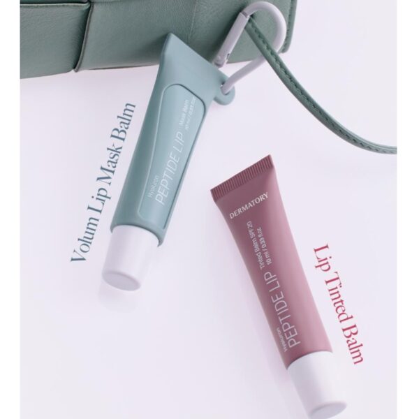 Dermatory Hyalluron Peptide Lip Tinted Balm SPF20 (+Keyring holder) - Image 3