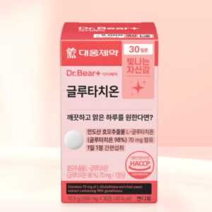 DAEWOONG Dr.Bear Glutathione 30tablet