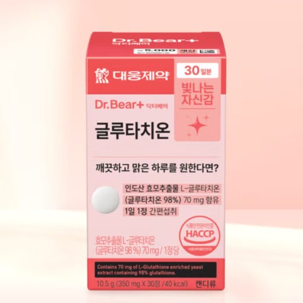 DAEWOONG Dr.Bear Glutathione 30tablet