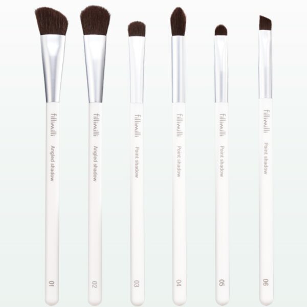 Fillimilli Eye Makeup Brush 6kit (+pouch + mirror) - Image 6