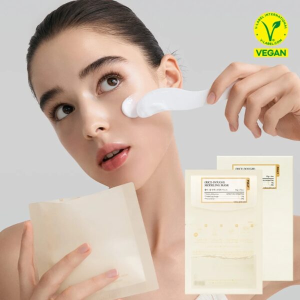 fully Rice Dough Modeling Mask Sheet [#4 masks]