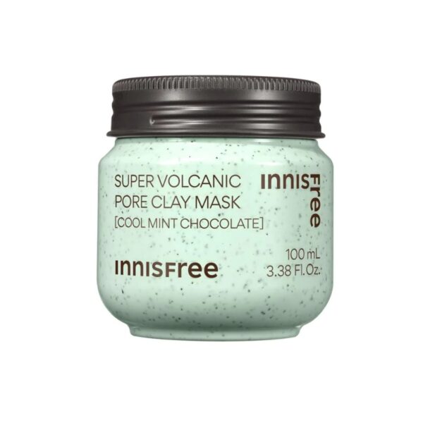 INNISFREE Super Volcanic Pore Clay Mask Cool Minit chocolate