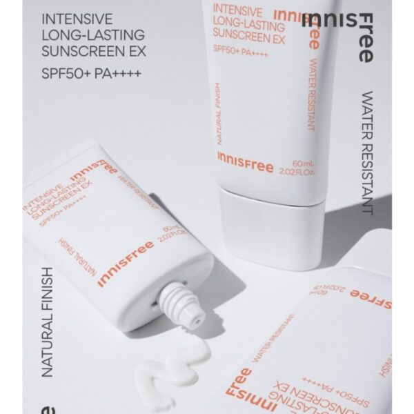 INNISFREE Intensive Long-Lasting Sunscreen EX 60ml - Image 2