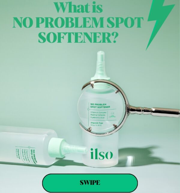 ilso No Problem Spot Softener 150g Set (+40 Cotton Pads) - Image 3