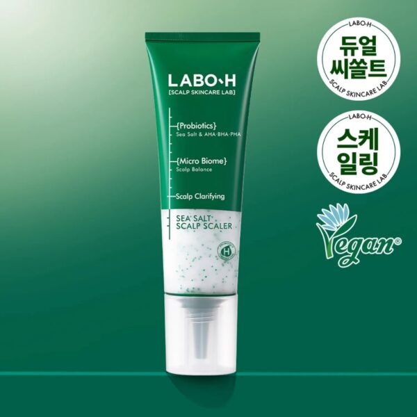 LABO-H Scalp Strengthening Scalp Scaler for Hair Loss Relief Set (+30g) - Image 2