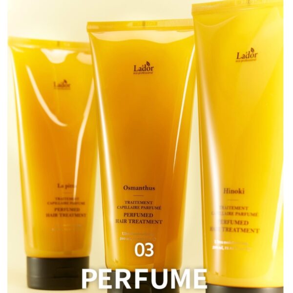 La’dor Perfumed Hair Treatment 380ml #Osmanthus Set (+50ml) - Image 5