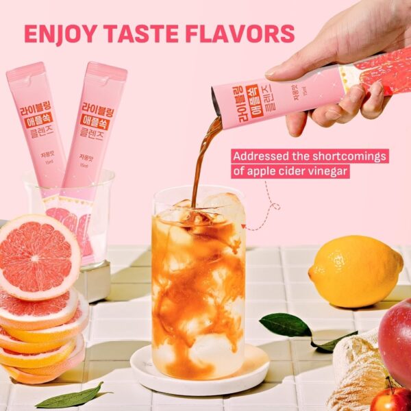 LIVELING Pink Cleanse [#Grapefruit] 10 Sticks - Image 2