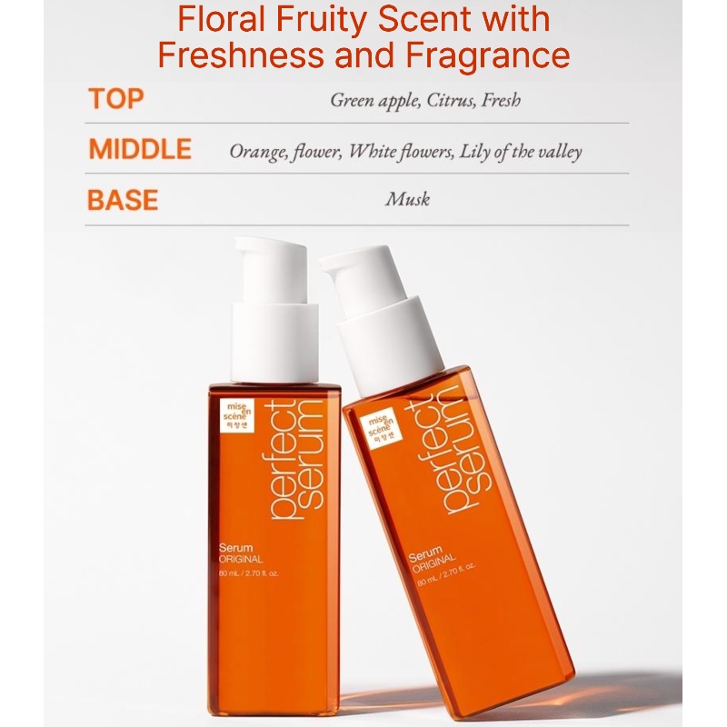 Mise en scene Perfect Serum Original 190ml Set (+Hair Mask) - Image 3