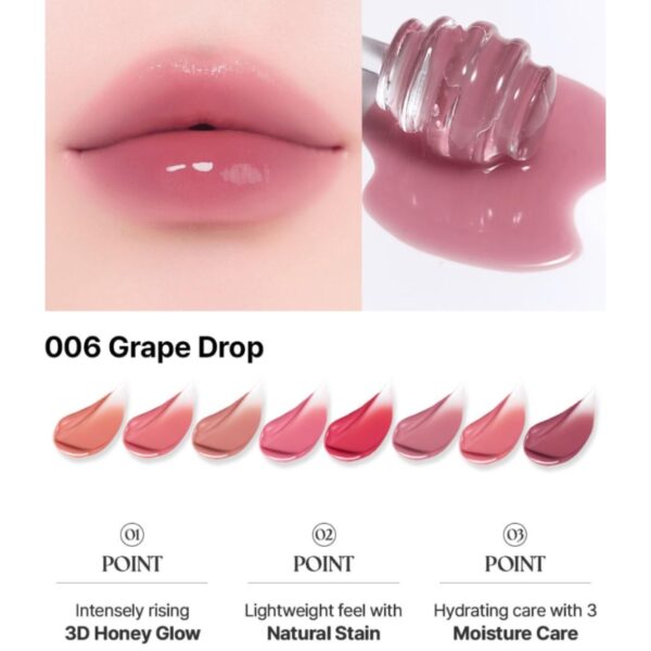 Muzigae Mansion Objet Glossy (+Peach Balm) Set [#3 Colors] - Image 6