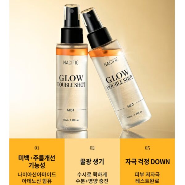 Nacific Glow Double Shot mist 100ml - Image 3