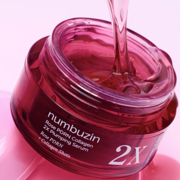 Numbuzin No.2 Rose PDRN Collagen 2X Plumping Serum