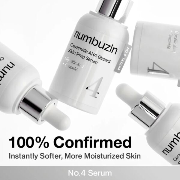 NUMBUZIN No.4 Ceramide AHA Glazed Skin Prep Serum - Image 3