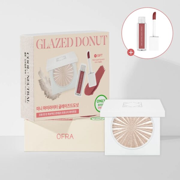 OFRA Cosmetic Mini Highlighter & Mini Lipstick Set [#2 Colors]
