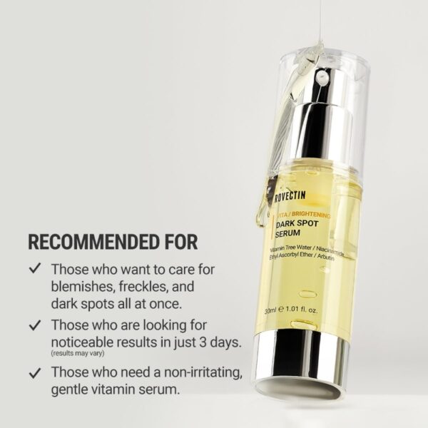 ROVECTIN Vita Brightening Dark Spot Serum Set (+5ml) - Image 3