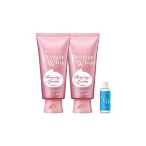 SENKA Perfect Whip Collagen In 120g Double Pack (+Cleansing Oil 20ml)