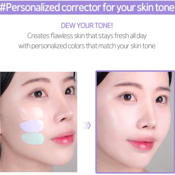 THE FACE SHOP Dewy Lasting Skin base [#3 Colors] - Image 7