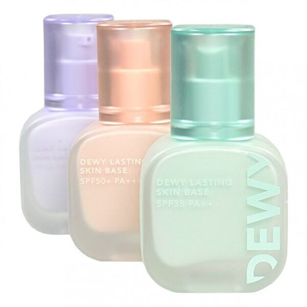 THE FACE SHOP Dewy Lasting Skin base [#3 Colors]