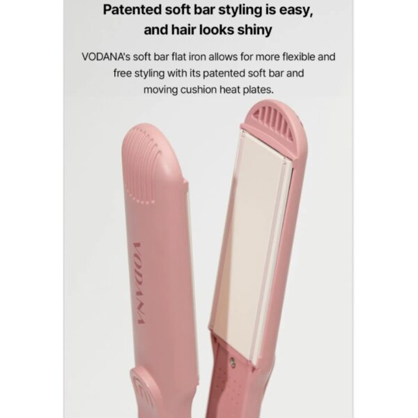 VODANA Twin Softbar Flat Iron [#Kitsch Pink] - Image 2