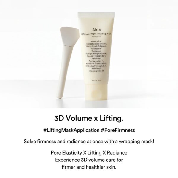 Abib Lifting Collagen Wrapping Mask Jericho Rose Film 100ml - Image 3