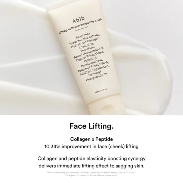 Abib Lifting Collagen Wrapping Mask Jericho Rose Film 100ml - Image 4