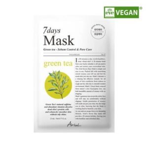 Ariul 7 Days Green Tea + S Sebum Control Mask Sheet 15 Sheets