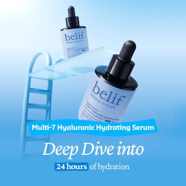 belif Super Drops Multi7-Hyaluron Serum 1+1 Set - Image 5