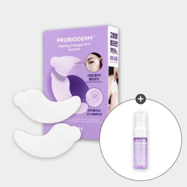 BIOHEAL BOH Probioderm Melting Collagen Deep Shot Eye Film 5 Servings Set (+Collagen Water 91 Mist)