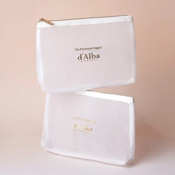 d'Alba Waterfull Tone-Up Sun Cream SPF 50+ PA++++ Duo Set (+Tone-Up Sun Cream Keyring + Pouch) - Image 3
