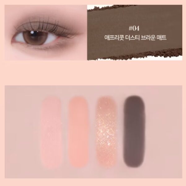 Dinto Nostalgia Eye Palette [#3 Colors] - Image 13