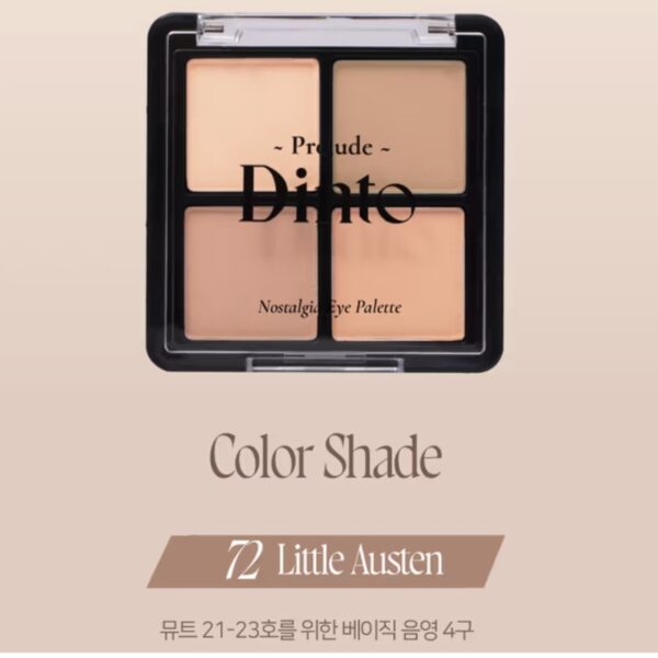 Dinto Nostalgia Eye Palette [#3 Colors] - Image 2