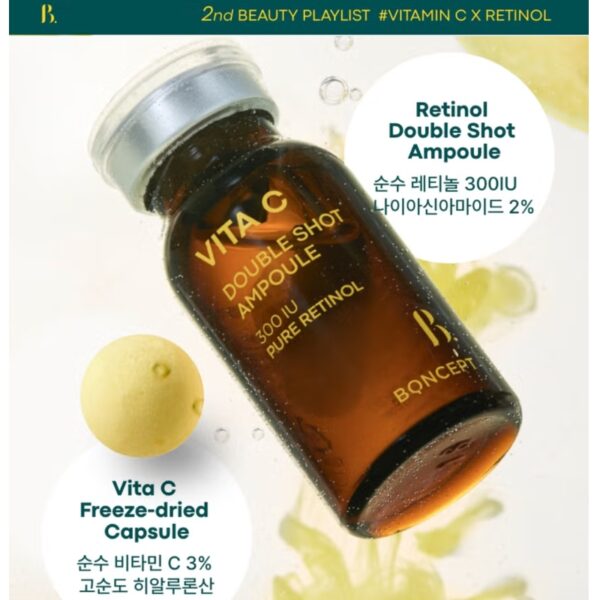 BONCEPT Vita C Freeze-dried Double Shot Ampoule Kit - Image 5