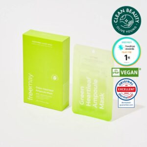 freemay Green Heartleaf Ampoule Mask Sheet 10P