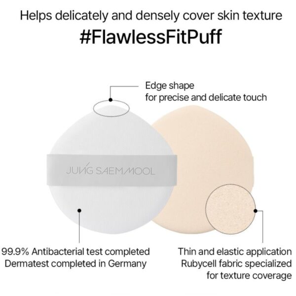 JUNGSAEMMOOL Pro-Lasting Flawless Fit Mesh Cushion Set [#21 N-Light] (+Refill + Puff 2P + Powder) - Image 9