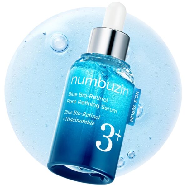 Numbuzin No.3 Blue Bio-Retinol Pore Reset Serum  10ml - Image 2