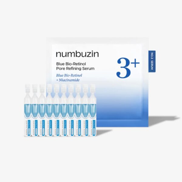Numbuzin No.3 Blue Bio-Retinol Pore Reset Serum  10ml