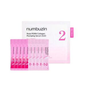 numbuzin No. 2 Rose PDRN Collagen Plumping Serum Duo 10ml (Mild 5ea +Intensive 5ea)