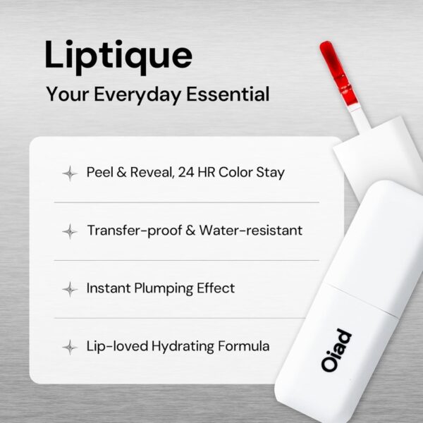 Oiad Liptique Set (+Lip oil) [#3 Colors] - Image 4