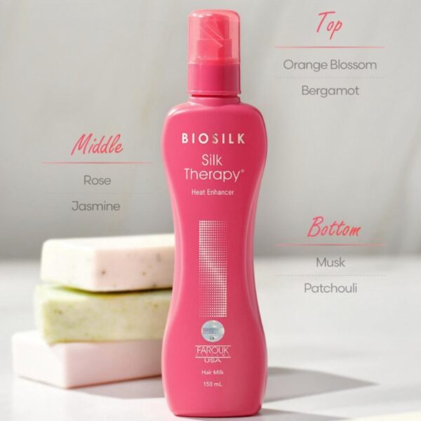 Silk therapy Heat Enhancer Hair milk Set (+Catch Teenieping Luggage Tag) - Image 5