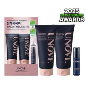 UNOVE Deep Damage Treatment EX Duo Set (+Freeze Calming Conditioner)