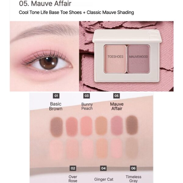 VDL Eyestain Essential Shadow Duo [#3 Colors] - Image 7