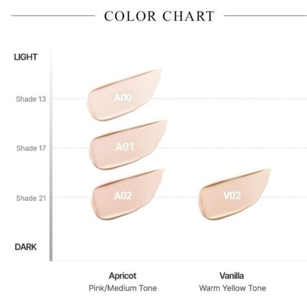 VDL Cover Stain High Cover Cuhion Set [#A02] (+Refill + Pore Brush) - Image 7