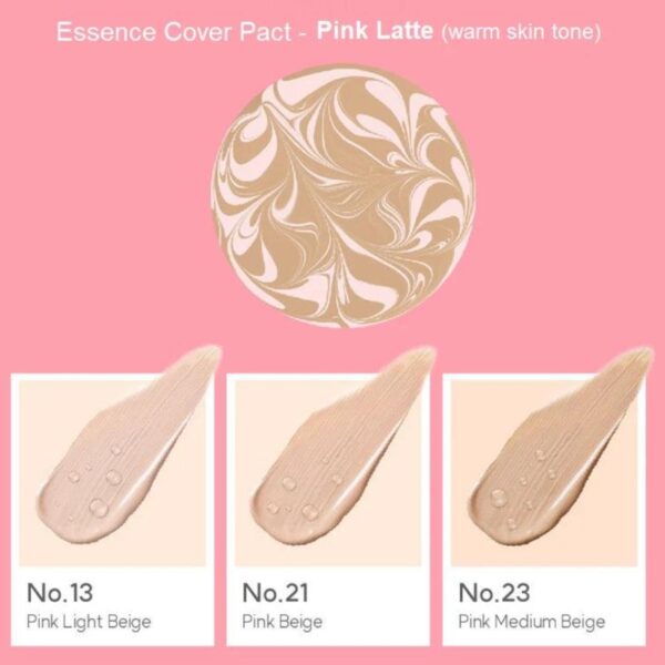 Shining Drops Edition x AGE 20's Pact Case Cushion Set [#21 Pink Latte] (+3 Refills) - Image 5