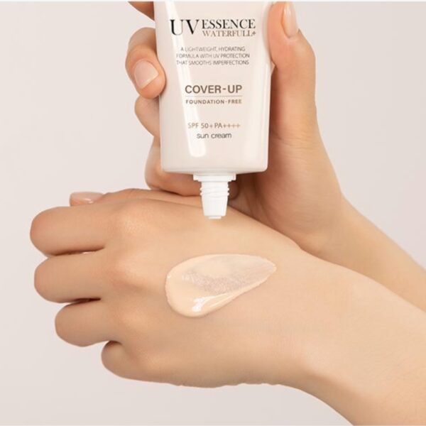 d'alba Waterful Essence Cover-up Beige Sun Cream SPF 50+ PA++++ - Image 3
