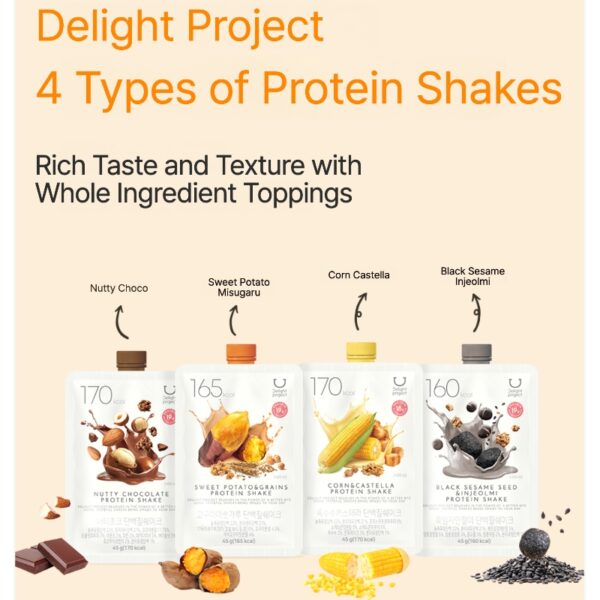 Tanning Hellokitty  x DELIGHT PROJECT Black Sesame & Injeolmi Protein Shake - Image 5